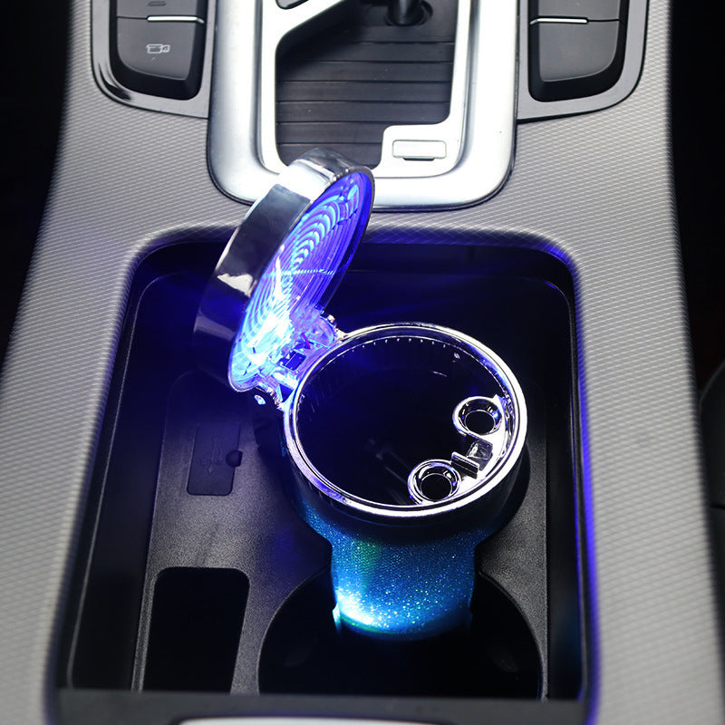 Car Ashtray With RGB Light