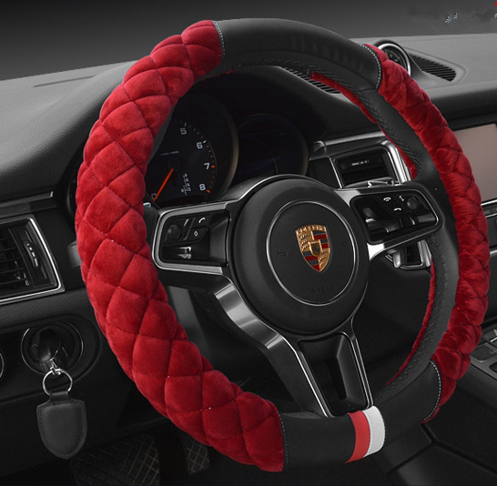 Universal Car Steering Wheel Cover Winter Decoration