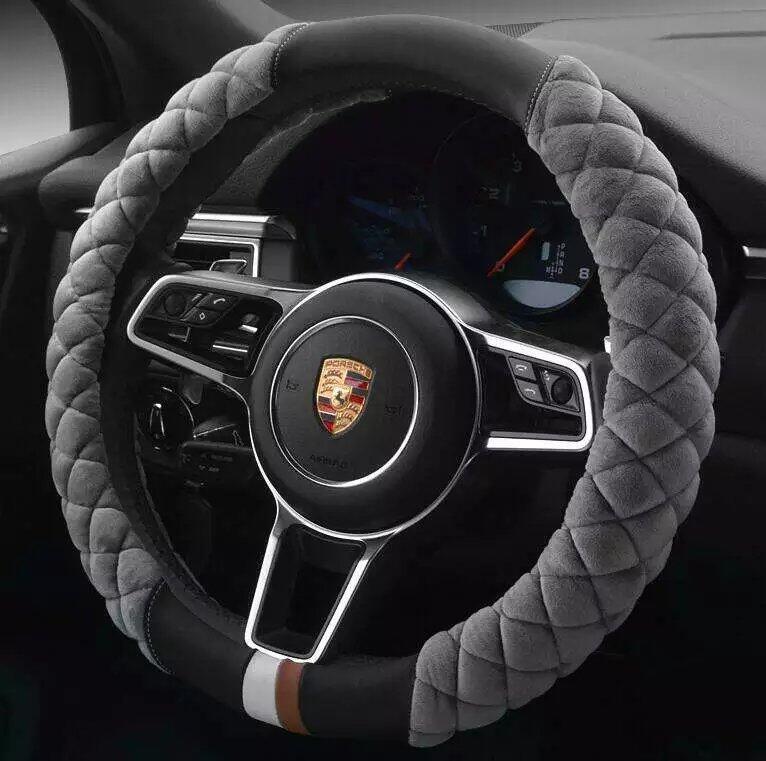 Universal Car Steering Wheel Cover Winter Decoration