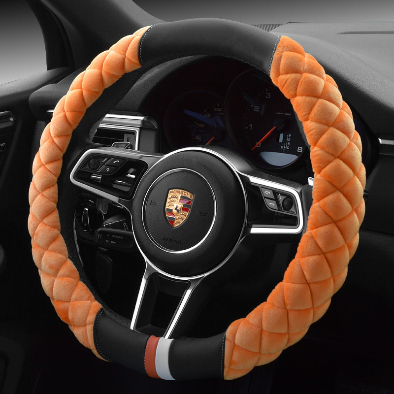 Universal Car Steering Wheel Cover Winter Decoration