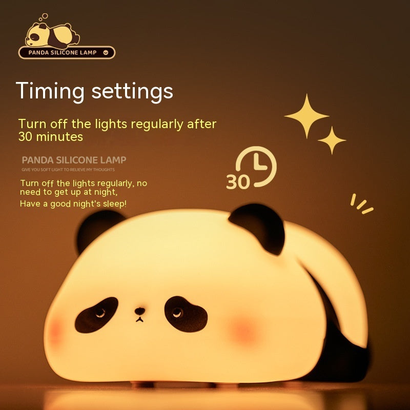 Panda Fat Up To Small Night Lamp