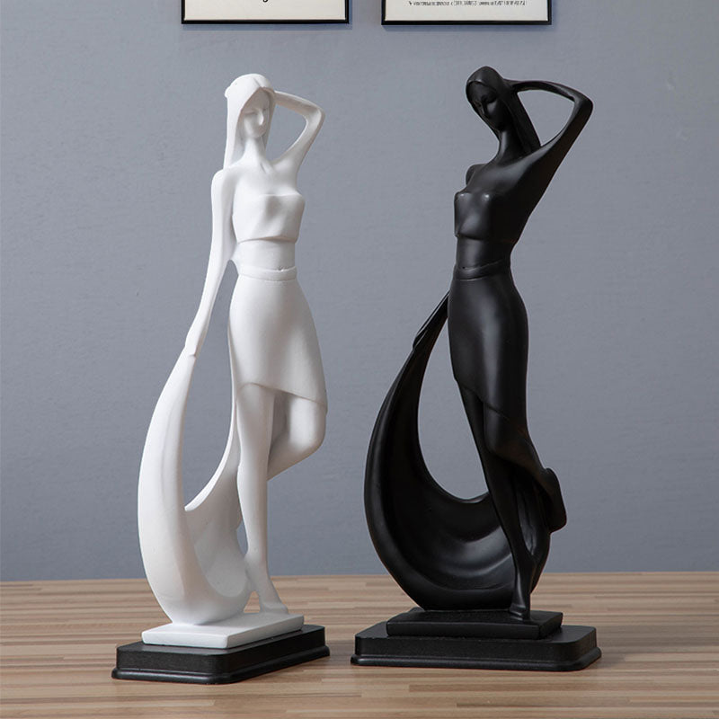 Nordic Minimalist Abstract Modern Sculpture Figure